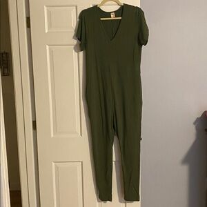 Smash + Tess Sunday Olive Green Romper